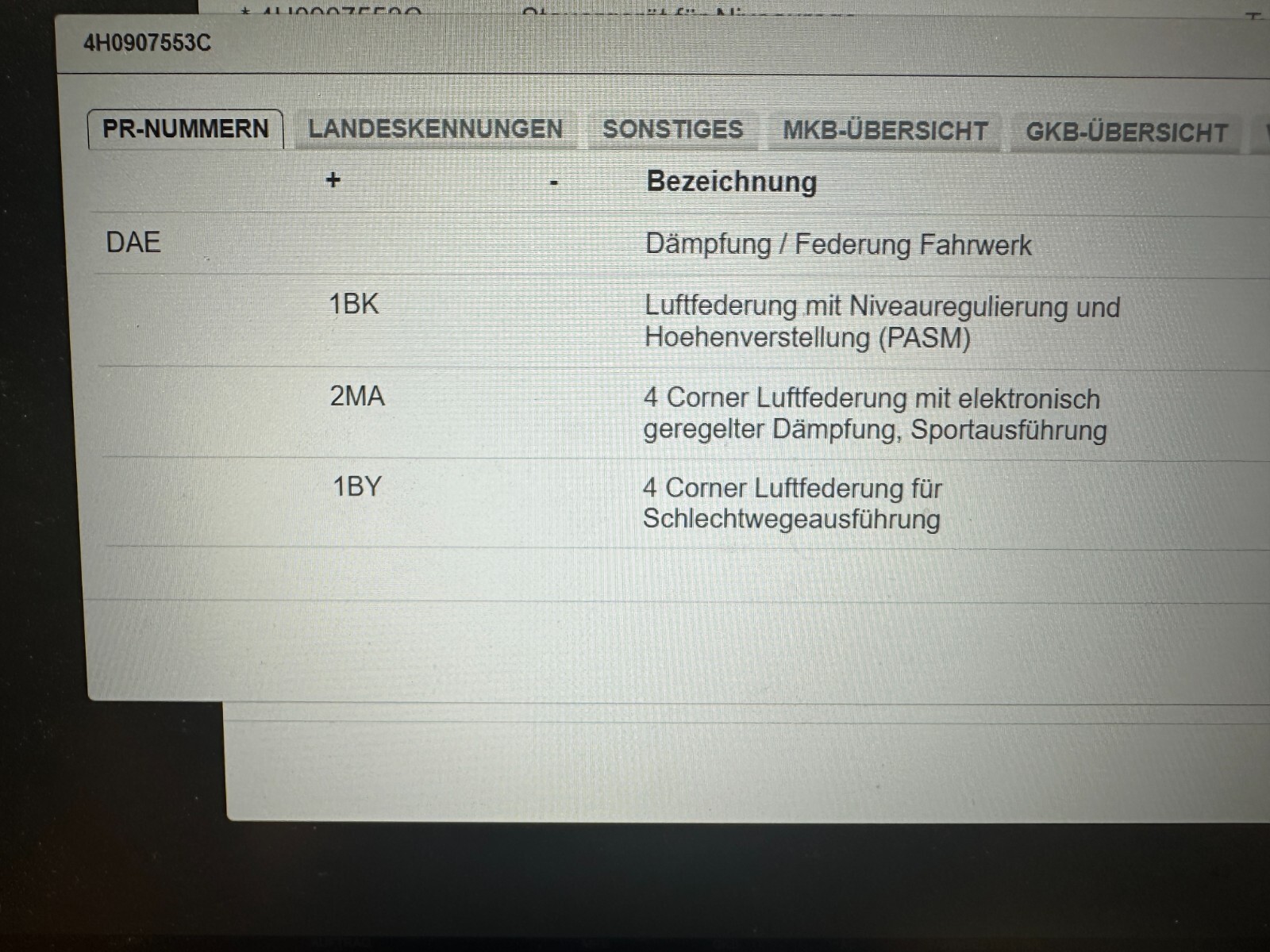 AUDI A8 LUFTFAHRWERK-FEDERUNG STEUERGERÄT 4H0907553C FAST NEU DEM.VOM TEST WAGEN - Obrázek 11