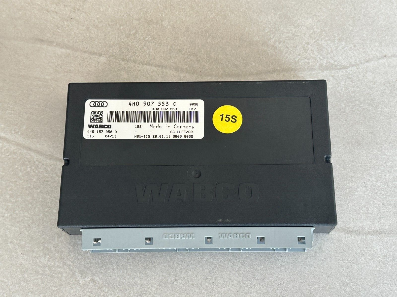 AUDI A8 LUFTFAHRWERK-FEDERUNG STEUERGERÄT 4H0907553C FAST NEU DEM.VOM TEST WAGEN