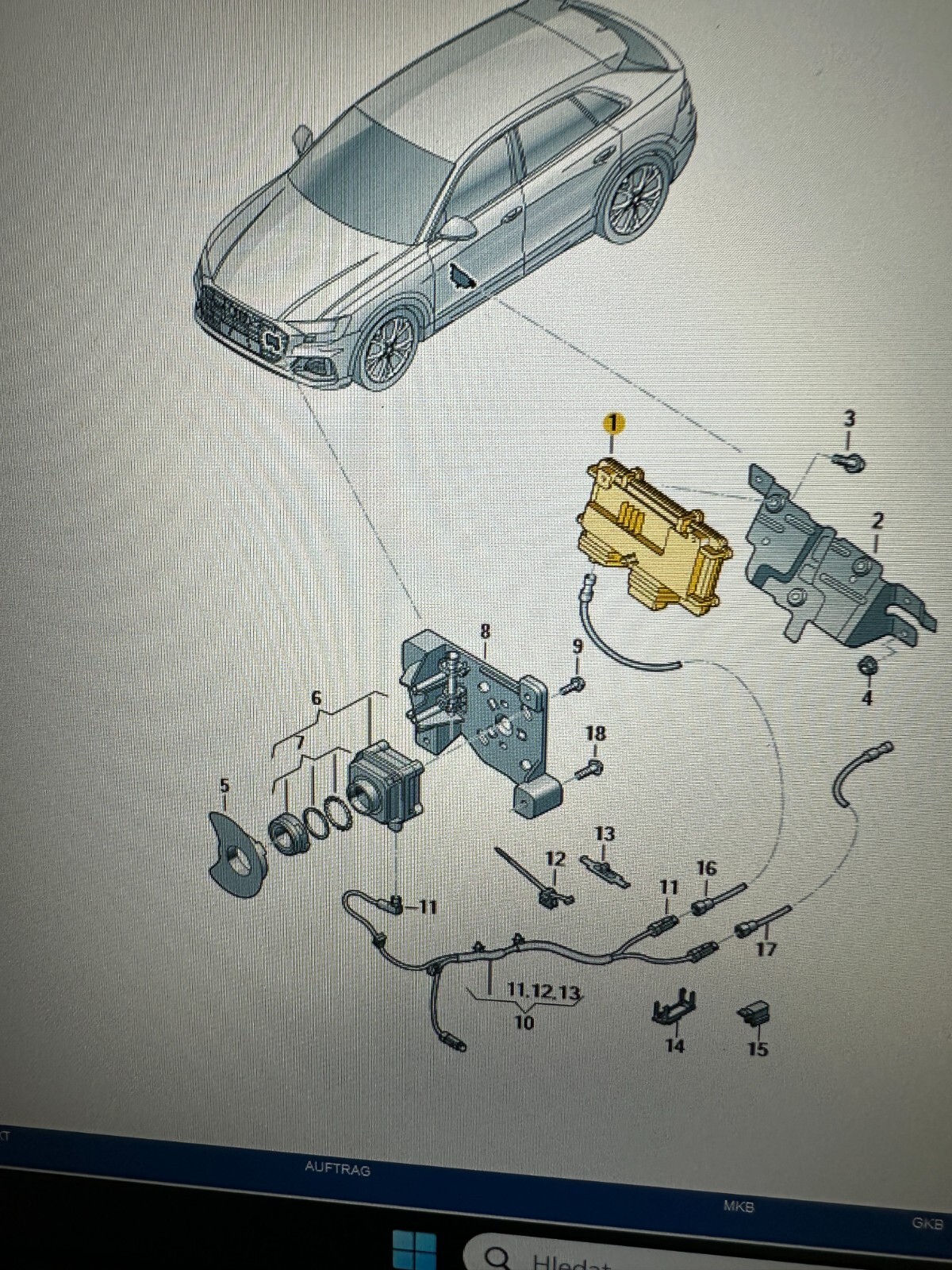 AUDI A8 Q8 NIGHT VISION ECU NACHTSICHT VISION STEUERGERÄT 4N0907547E NEU ORIG.!! - Obrázek 12