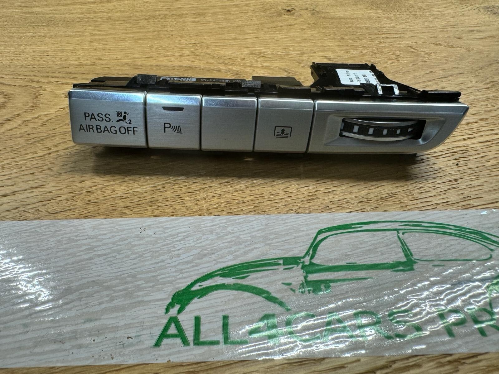 AUDI A8/S8 SCHALTLEISTE SCHALTER MITTELKONSOLE MEHRFACHSCHALTER 4H1959674DM ORIG - Obrázek 3