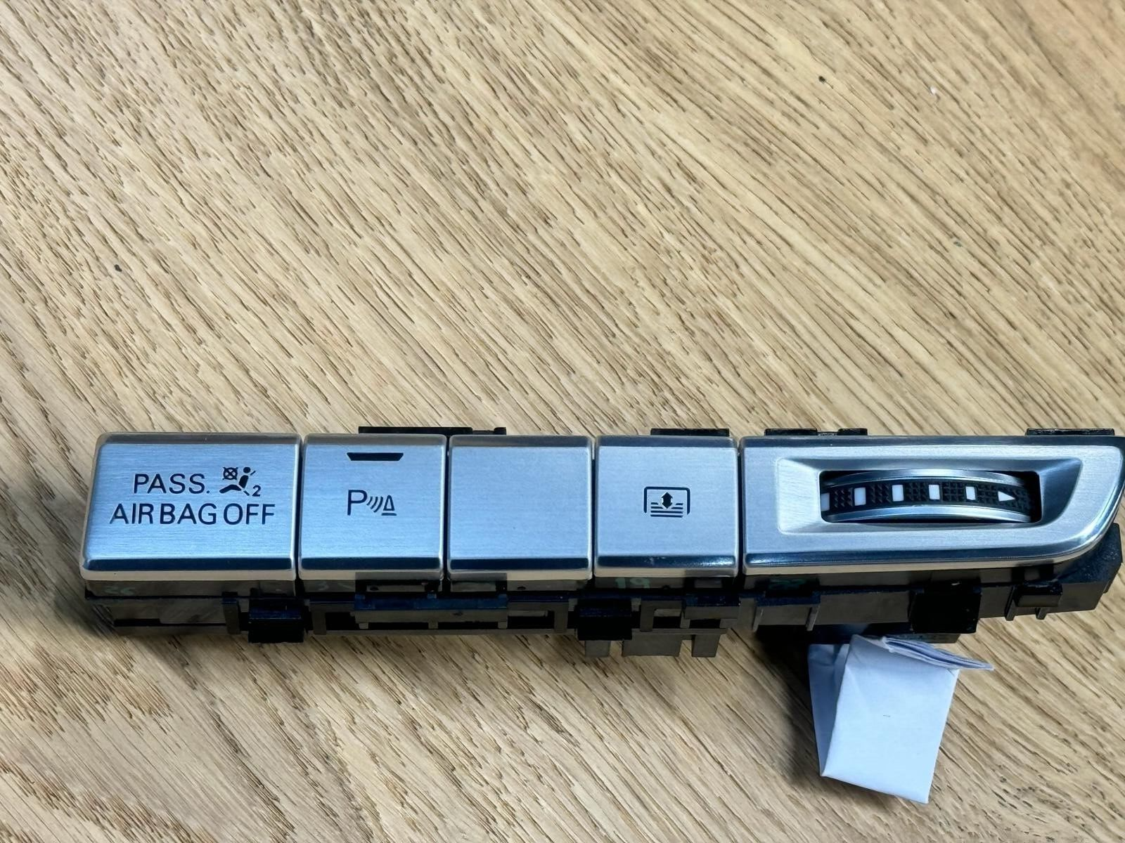 AUDI A8/S8 SCHALTLEISTE SCHALTER MITTELKONSOLE MEHRFACHSCHALTER 4H1959674DM ORIG - Obrázek 4