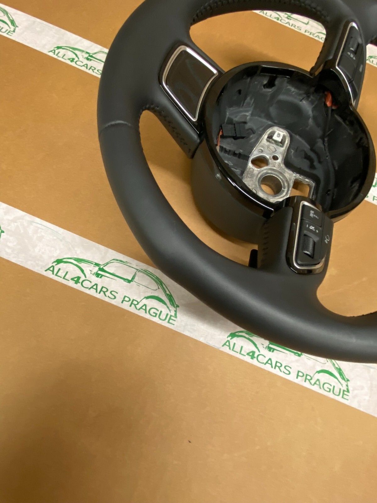 AUDI LENKRAD A4 S4 A5 S5 SPORT LEDERLENKRAD MIT SCHALTWIPEN 8K0419091BN FAST NEU - Obrázek 15