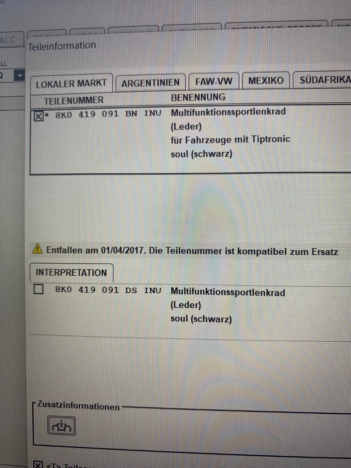 AUDI LENKRAD A4 S4 A5 S5 SPORT LEDERLENKRAD MIT SCHALTWIPEN 8K0419091BN FAST NEU - Obrázek 25