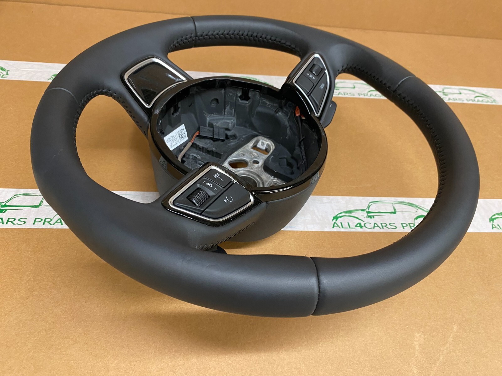 AUDI LENKRAD A4 S4 A5 S5 SPORT LEDERLENKRAD MIT SCHALTWIPEN 8K0419091BN FAST NEU - Obrázek 8