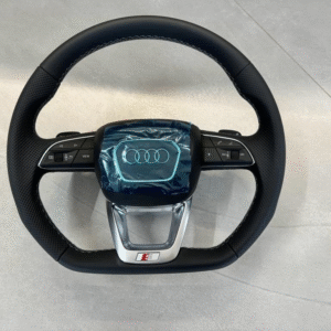 AUDI Q5 Q7 Q8 SPORT LENKRAD ABGEFLACHT  LEDER LENKRAD SPORT S 4M8419091AC NEU !!