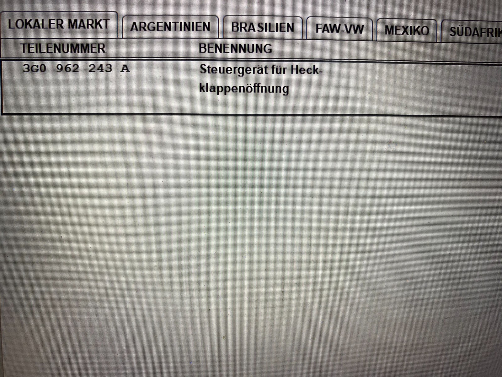 AUDI Q5, VW TIGUAN TOURAN, SEAT ATECA HECKKLAPPE STEUERGERÄT 3G0962243A NEU!! - Obrázek 9