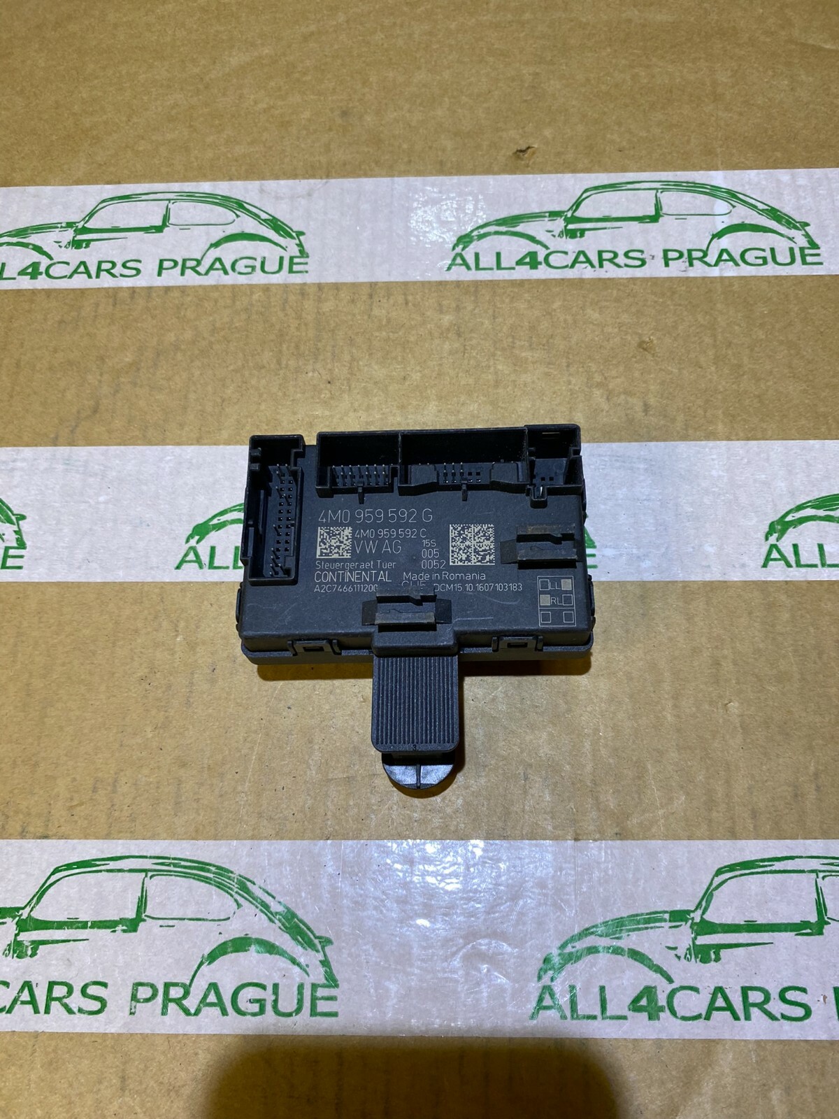 AUDI Q7 4M STEUERGERÄT TÜRSTEUERGERÄT 4M0959592G / 4M0 959 592 G ORIGINAL NEU!! - Obrázek 4