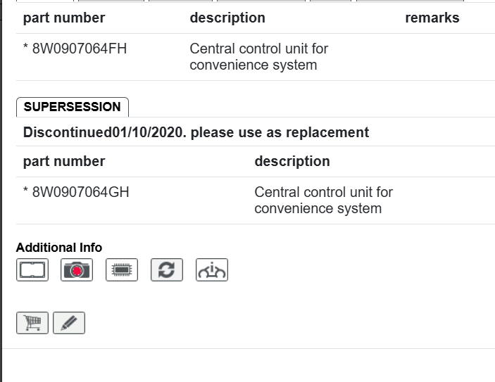 AUDI RS5 BORDNETZ ZENTRALSTEUERGERÄT FÜR KOMFORTSYSTEM BCM 8W0907064CA ORIG.NEU - Obrázek 9