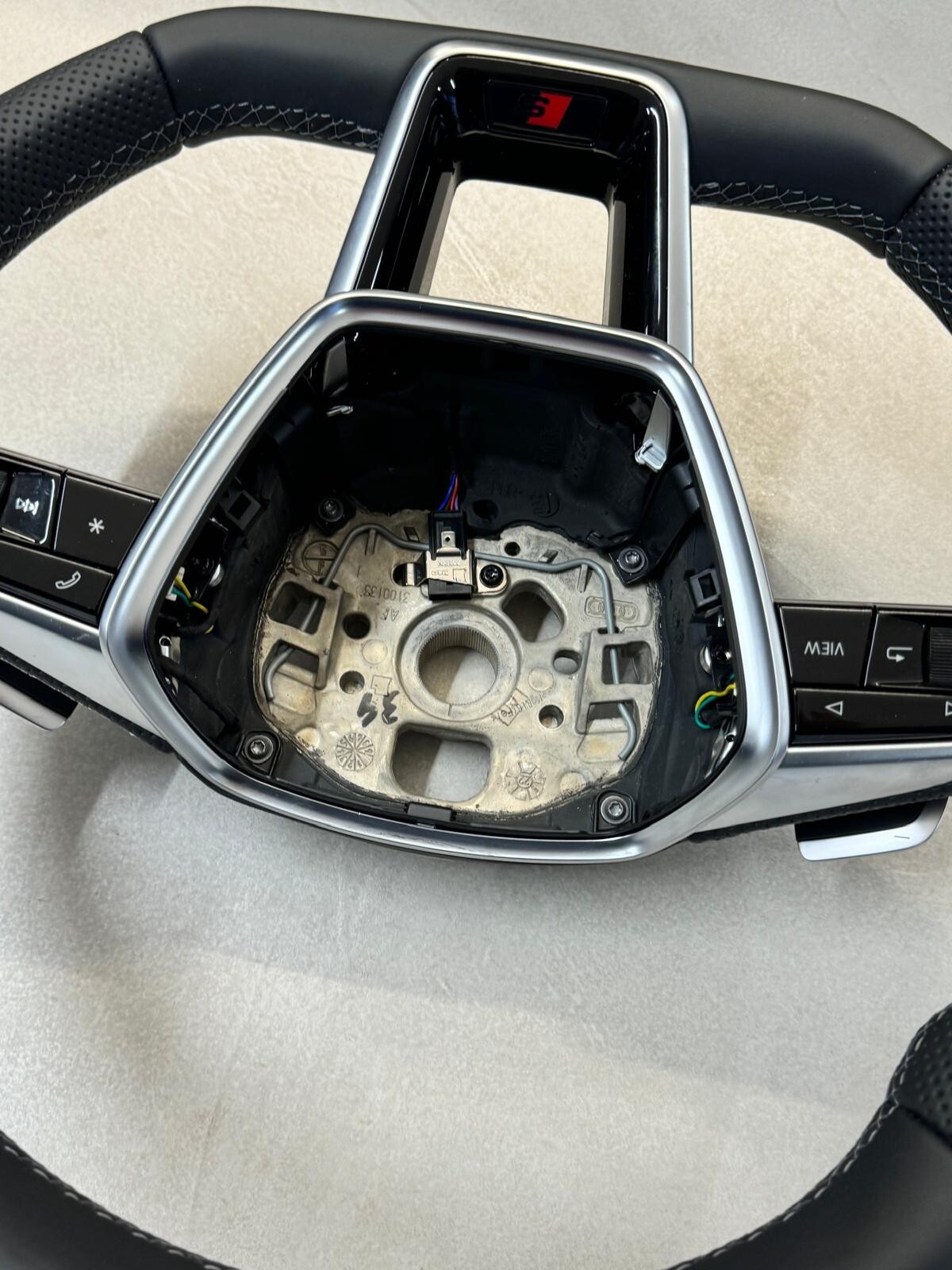 AUDI S6,A6,A7,A8 C8 SPORT LEDER LENKRAD S ABGEFLACHT-Fast Neu-Dem vom Neu Wagen - Obrázek 19