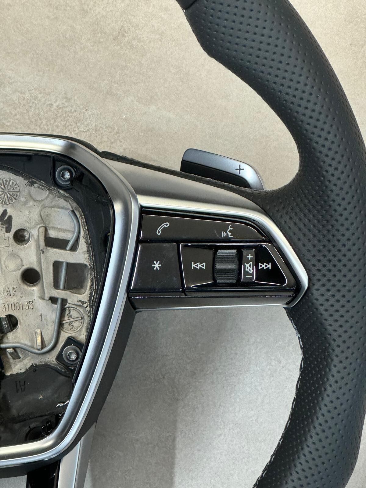 AUDI S6,A6,A7,A8 C8 SPORT LEDER LENKRAD S ABGEFLACHT-Fast Neu-Dem vom Neu Wagen - Obrázek 23