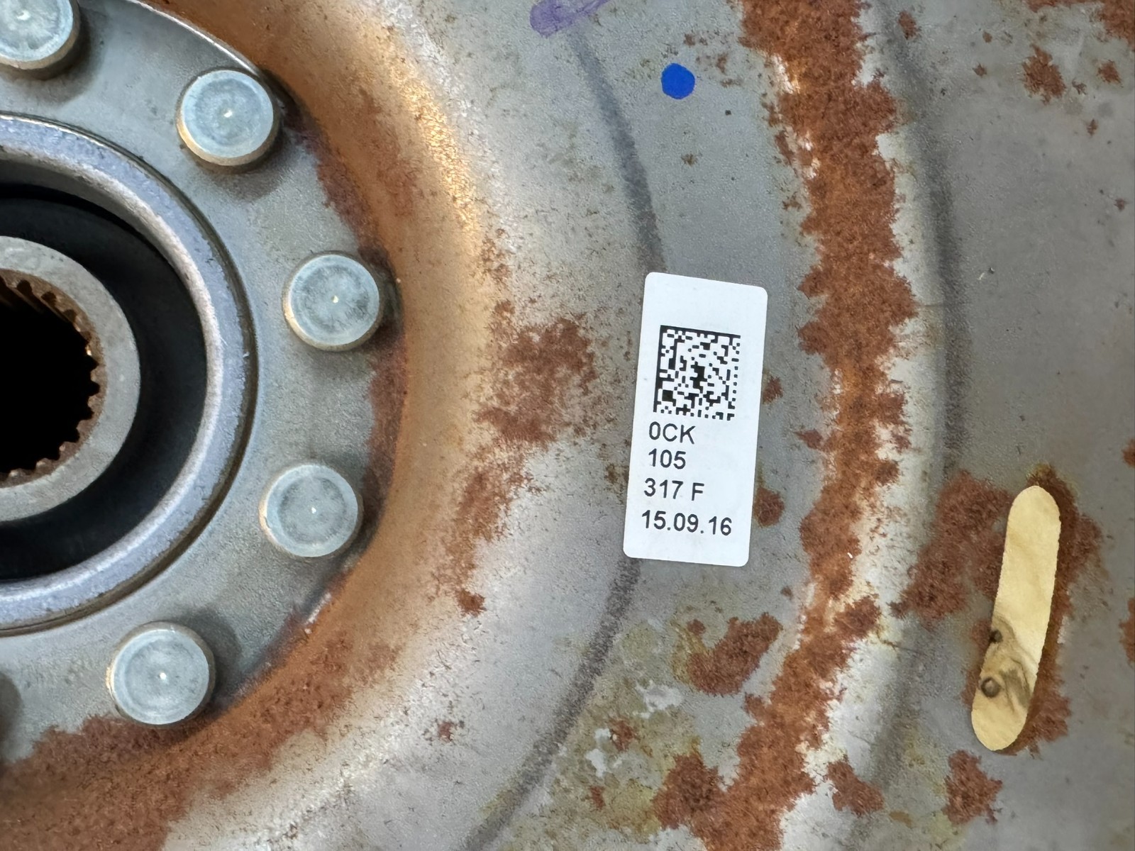 AUDI SCHWUNGRAD A4 A5 A6 Q5 AUTOMAT SCHWUNGRAD 0CK105317F Fast Neu nur Km 26360 - Obrázek 7