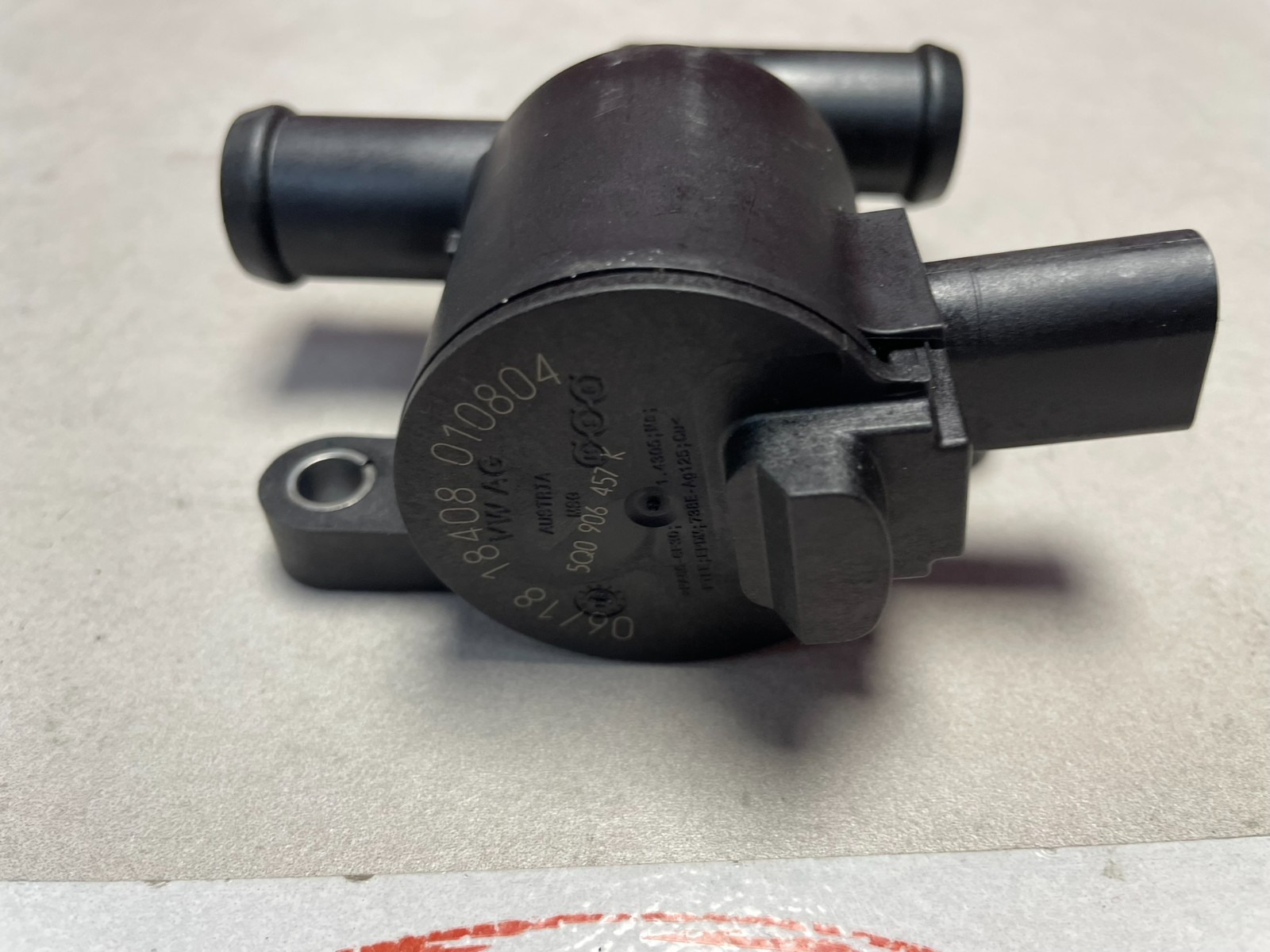 AUDI STEUER KÜHLMITTEL REGEL VENTIL 5Q0906457K NEU ORIG. AUDI TEIL !!5Q0906457K - Obrázek 15