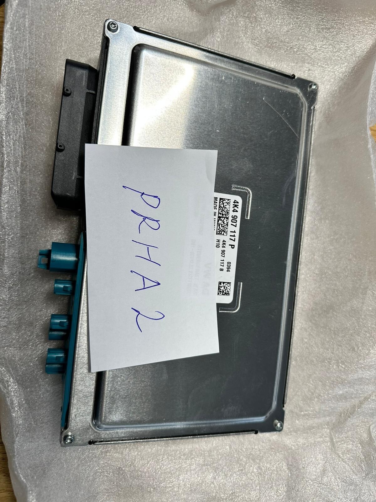 AUDI STEUERGERÄT FÜR FAHRERASSISTENT STEUERGERÄT FÜR KAMERA 360° 4K4907117P NEU - Obrázek 10