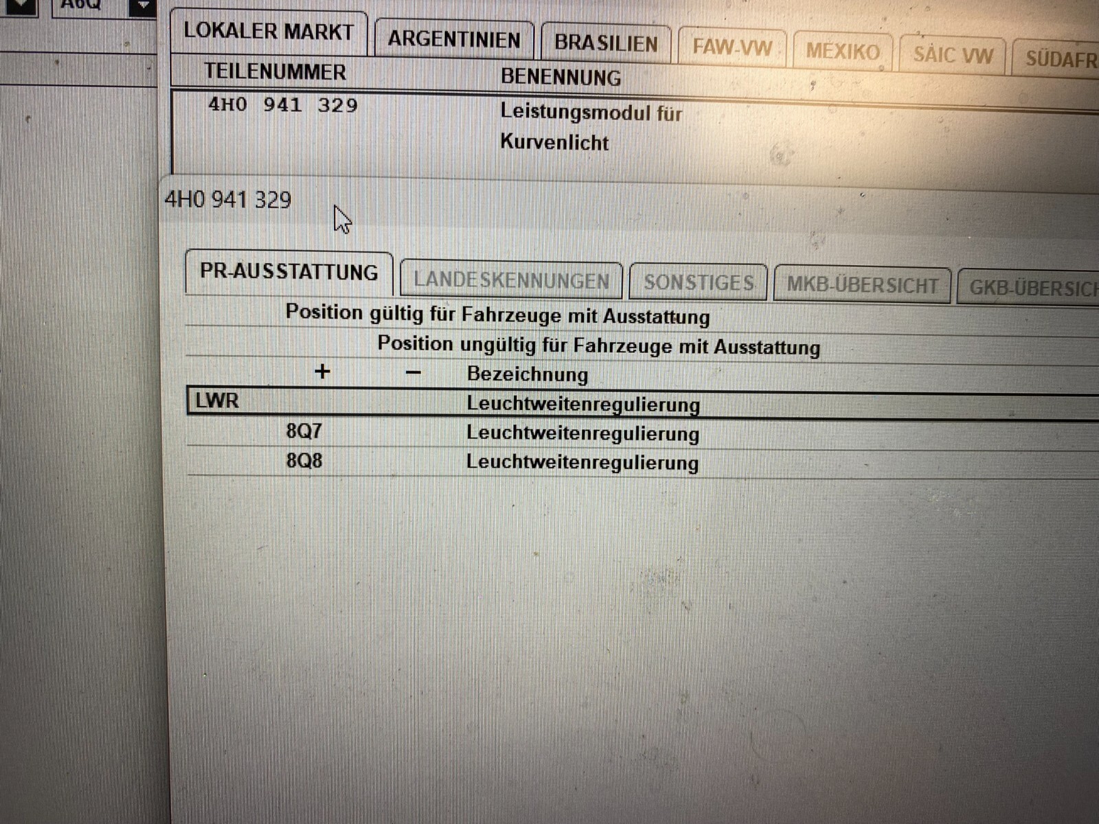 AUDI VW SKODA HELLA XENON STEUERGERÄT KURVENLICHT 4H0941329 - Obrázek 12