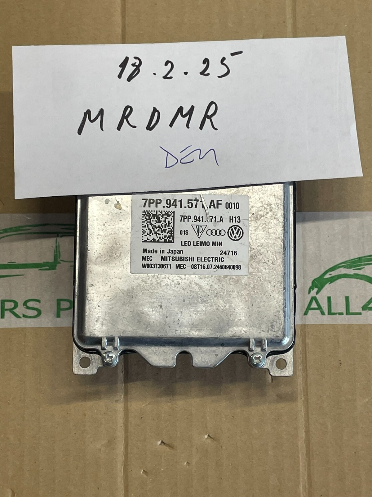 AUDI VW ŠKODA SCHEINWERFER STEUERGERÄT LED 7PP941571AF DEMONT VOM TEST WAGEN ORG - Obrázek 14