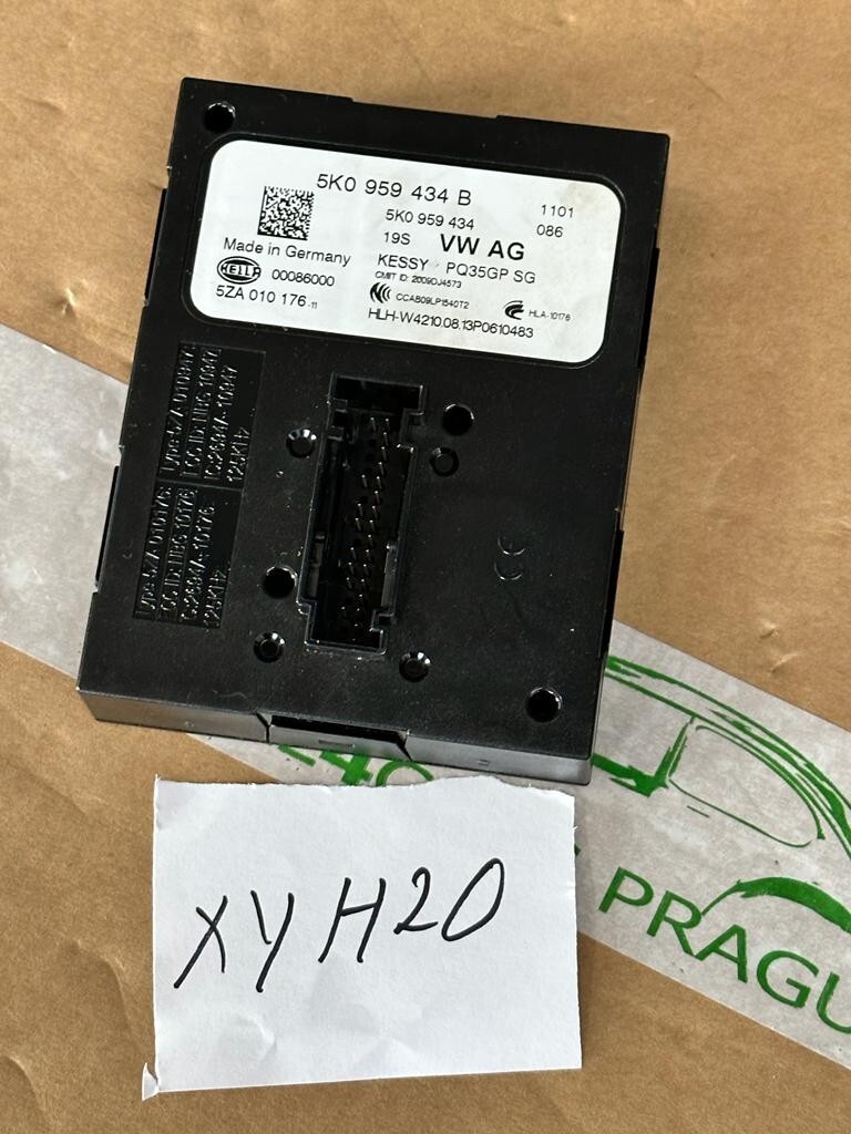 AUDI VW SKODA STEUERGERÄT KEYLESS ENTRY KESSY 5K0959434B 5K0 959 434 B Fast Neu. - Obrázek 6