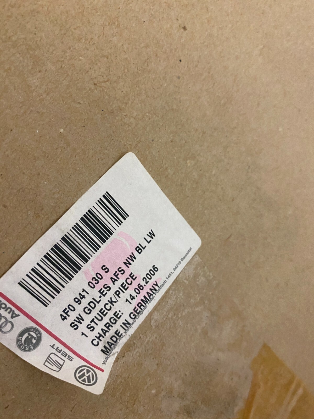 Audi A6 4F Scheinwerfer XENON R. Audi A6 2005-2008 ORIG. AUDI 4F0 941 030 S - Obrázek 4