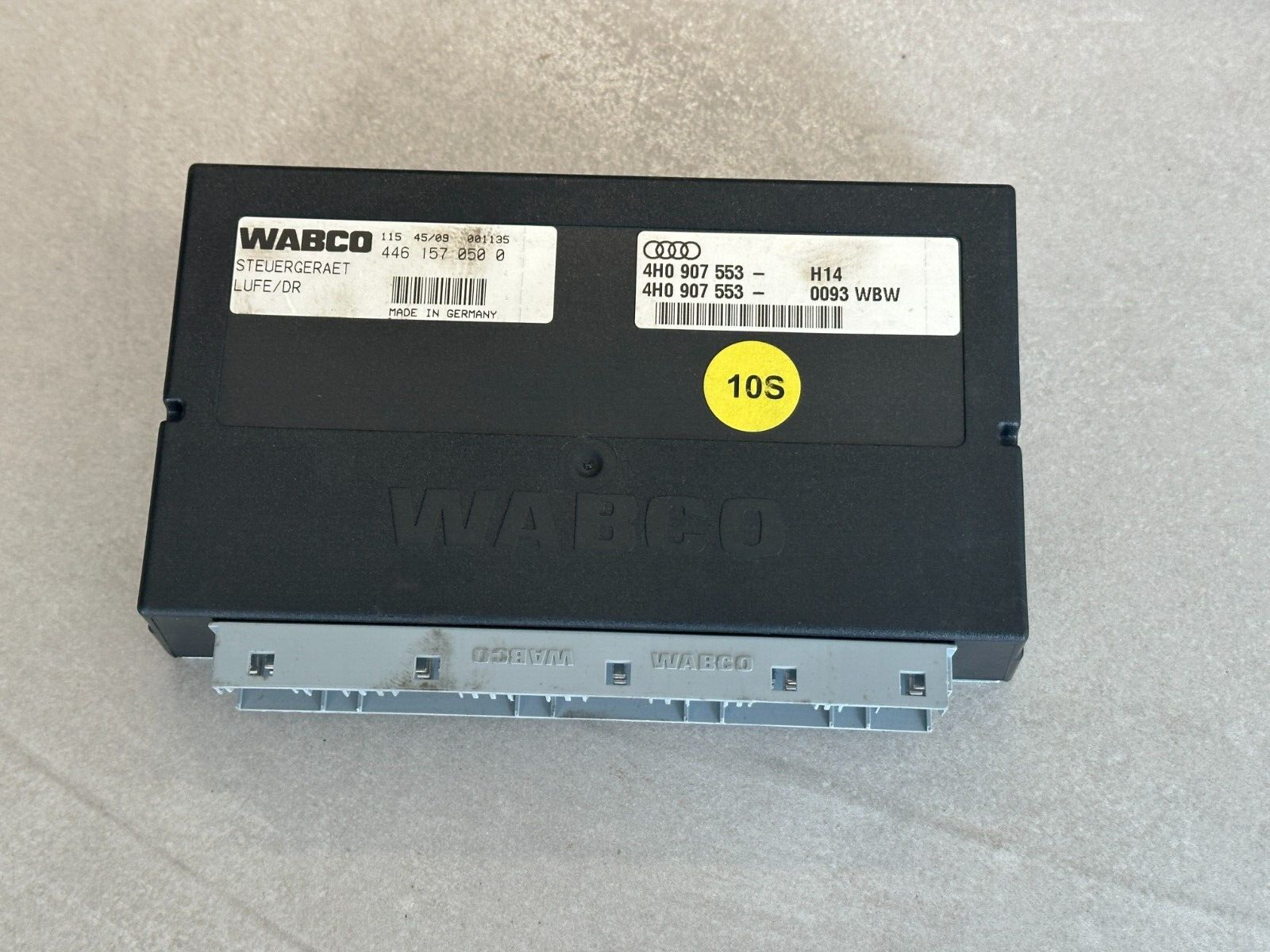 Audi A8 Steuergerät Niveauregelung Luftfederung 4H0907553 Fast Neu dem test Car - Obrázek 3