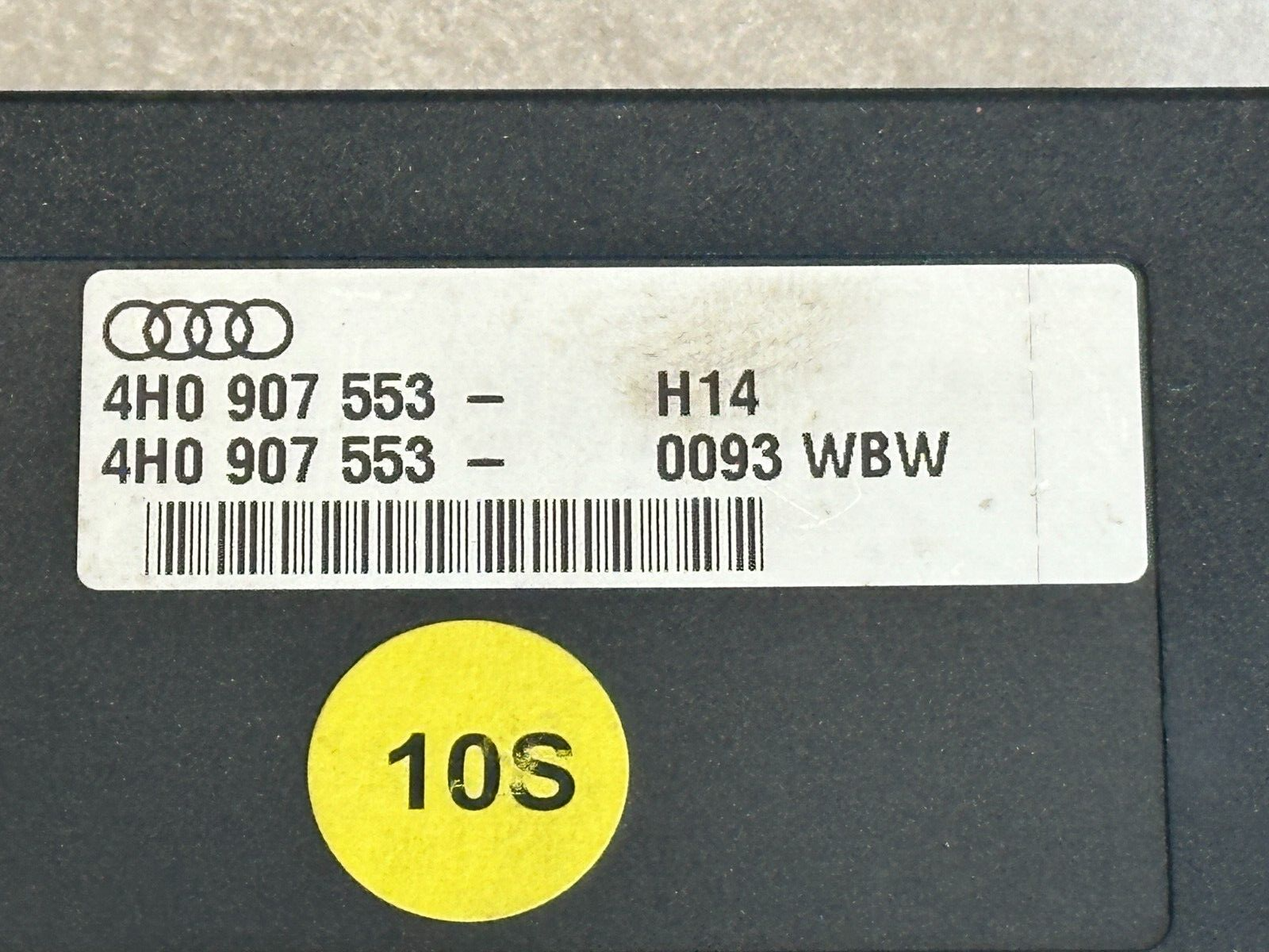 Audi A8 Steuergerät Niveauregelung Luftfederung 4H0907553 Fast Neu dem test Car - Obrázek 5