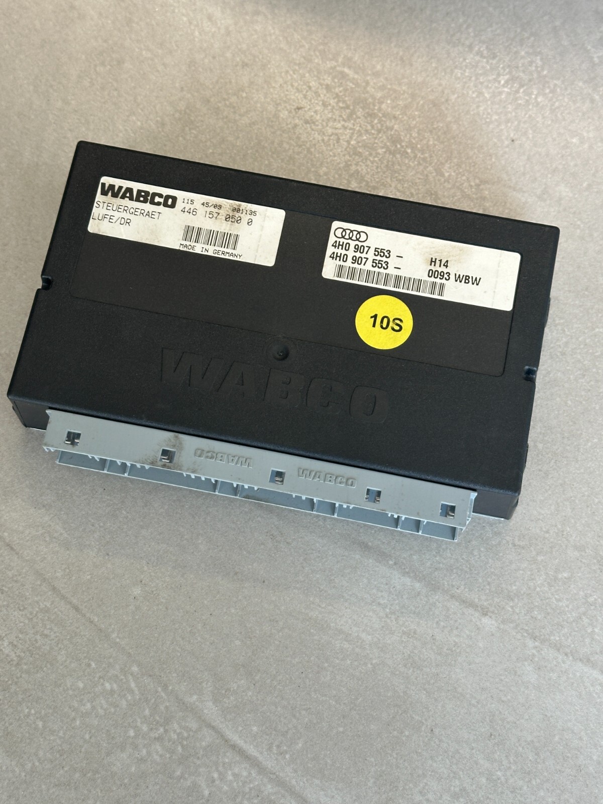 Audi A8 Steuergerät Niveauregelung Luftfederung 4H0907553 Fast Neu dem test Car - Obrázek 8