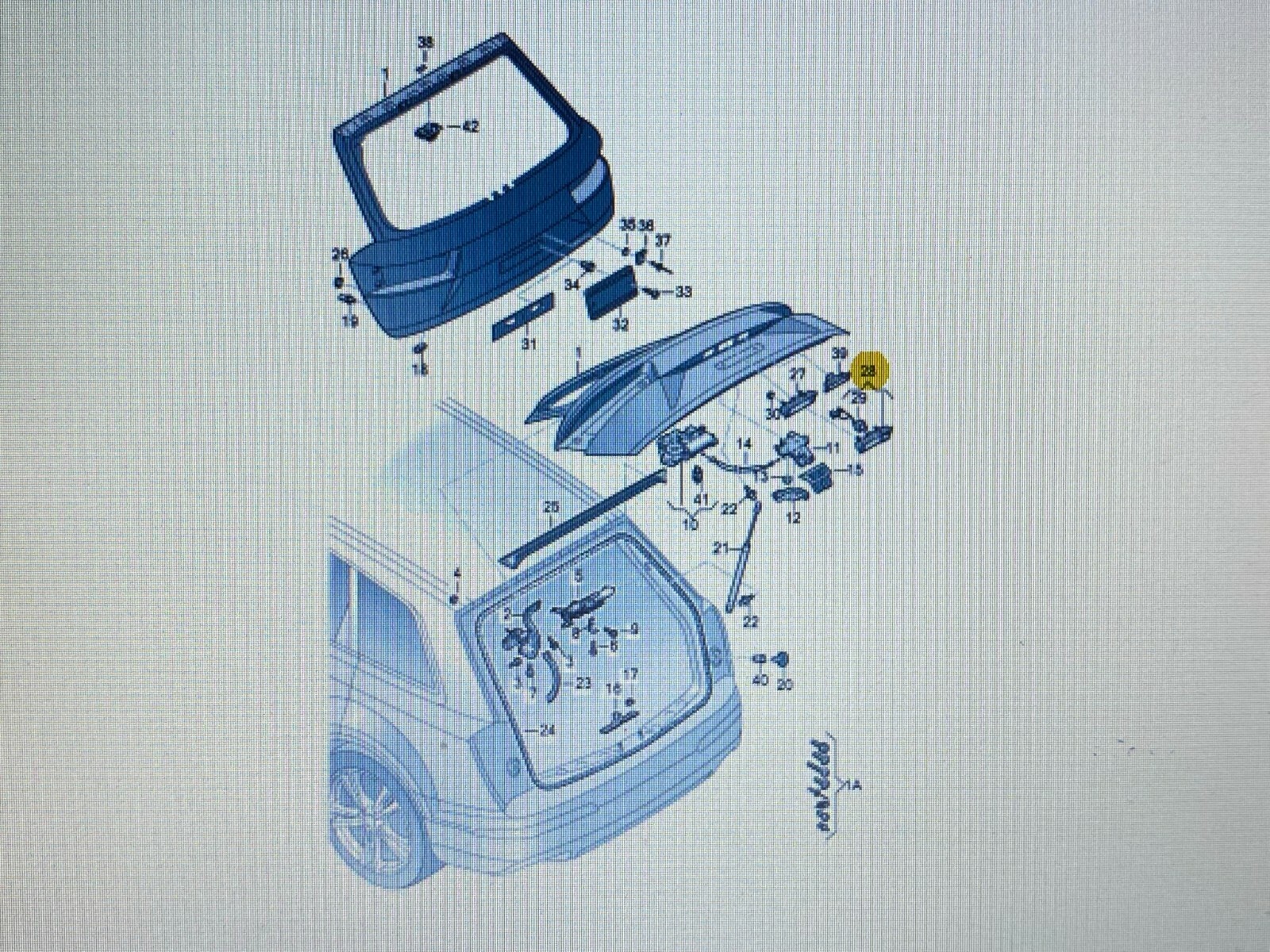 Audi Rückfahrkamera A6 S6 RS6 Q5 Q7 SQ7 Q8 SQ8 RSQ8 8W8827566E Orig. Neu!!!! - Obrázek 11