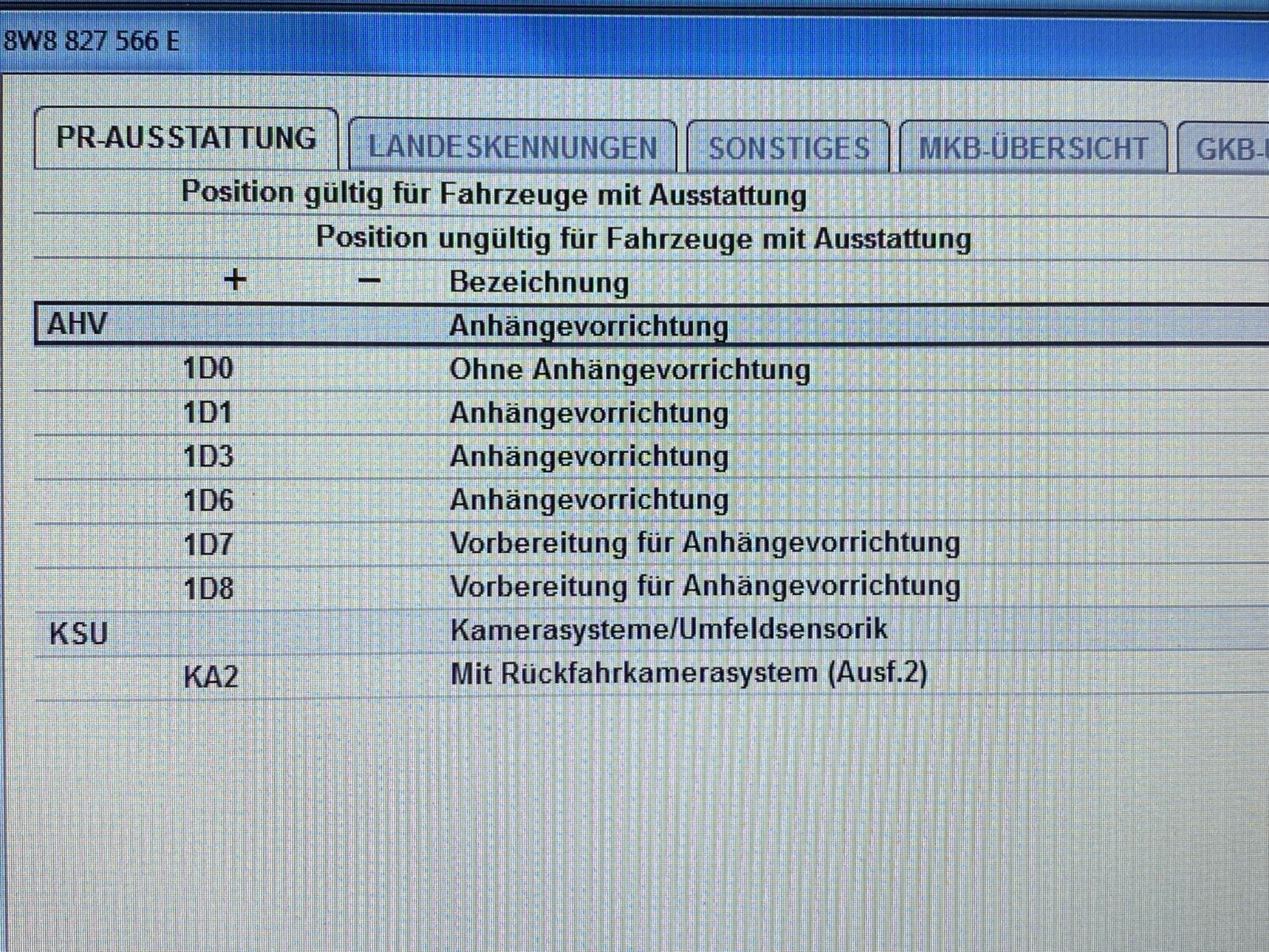 Audi Rückfahrkamera A6 S6 RS6 Q5 Q7 SQ7 Q8 SQ8 RSQ8 8W8827566E Orig. Neu!!!! - Obrázek 13