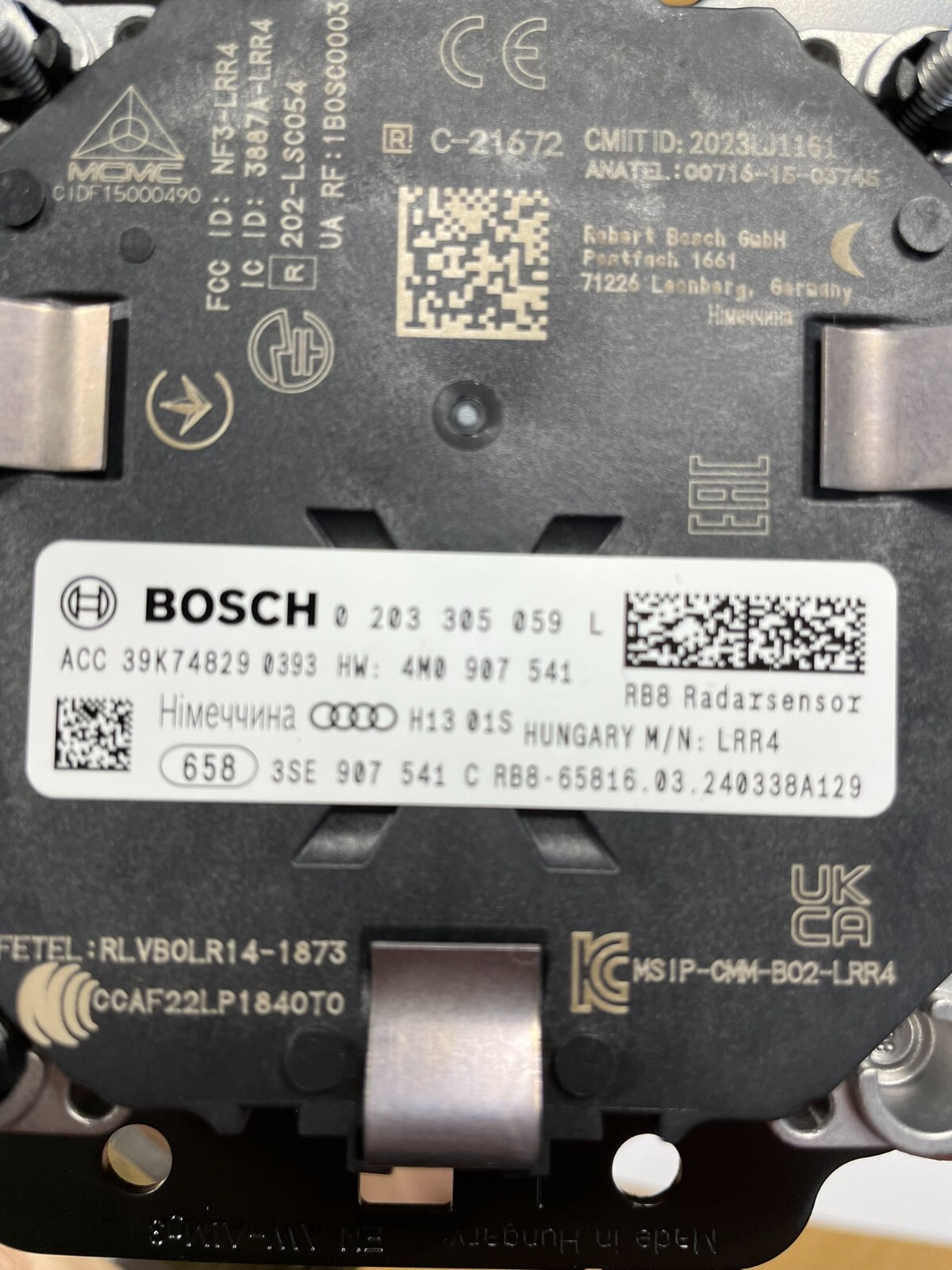 BENTLEY FLYING SPUR ACC RADARSENSOR STEUERGERÄT - L - 3SE907541C ORIG.NEU!!! - Obrázek 4