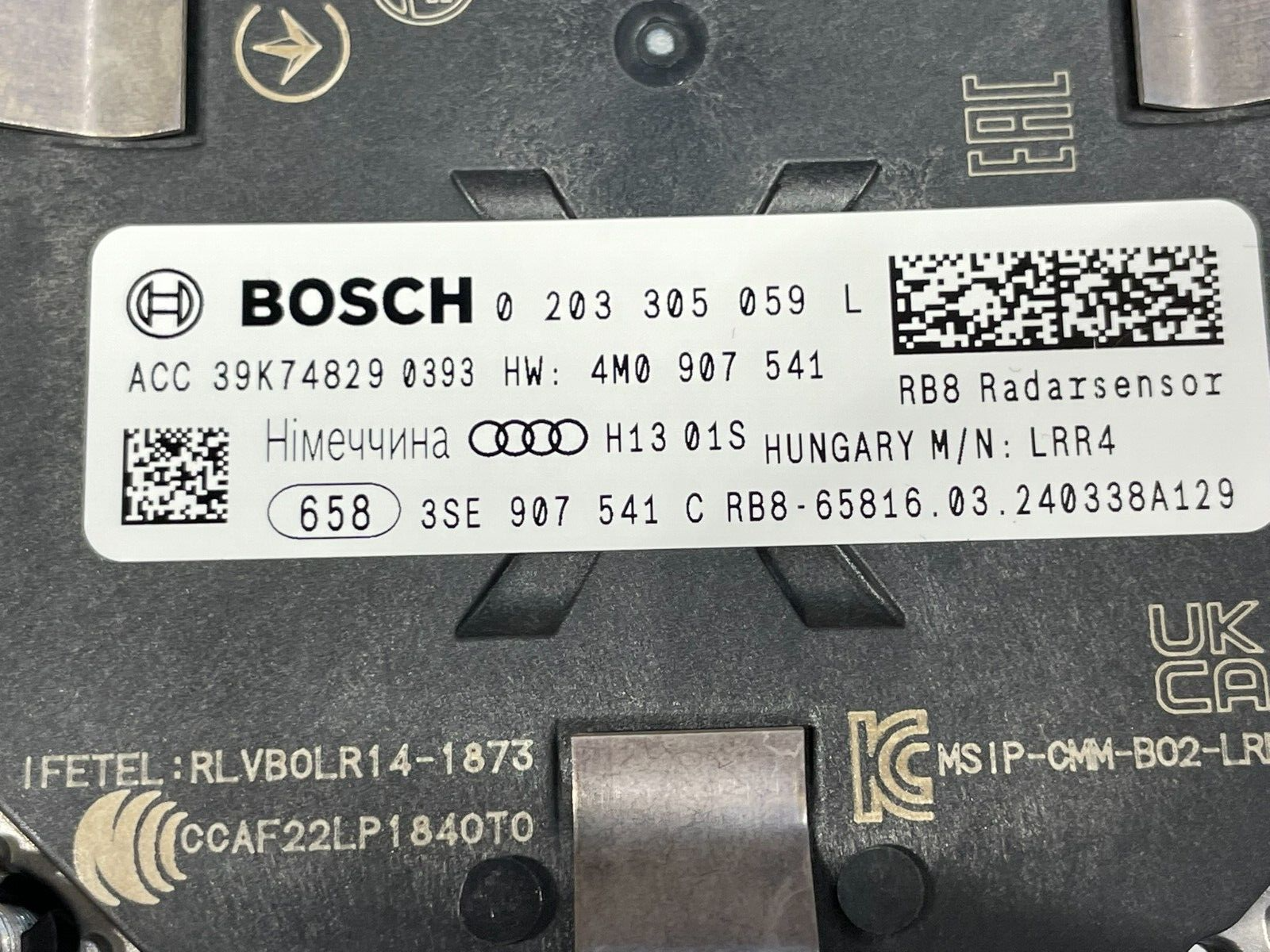 BENTLEY FLYING SPUR ACC RADARSENSOR STEUERGERÄT - L - 3SE907541C ORIG.NEU!!! - Obrázek 6