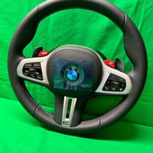 BMW M5 X3M X5M M-POWER LEDER LENKRAD KOMPLET PADDELS 313154287N77-AC ORIG.NEU!!!