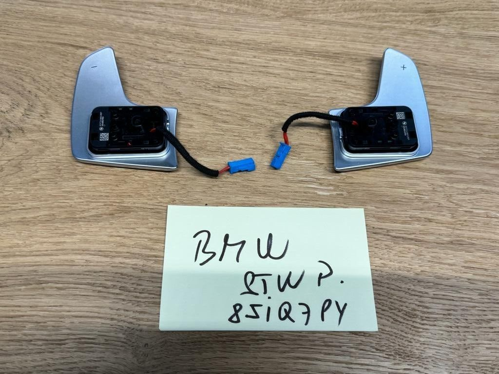 BMW SCHALT PADDLES LENKRAD 03426221104 PADDELNSCHALTUNG X5 G05 - SATZ L+R NEU - Obrázek 14
