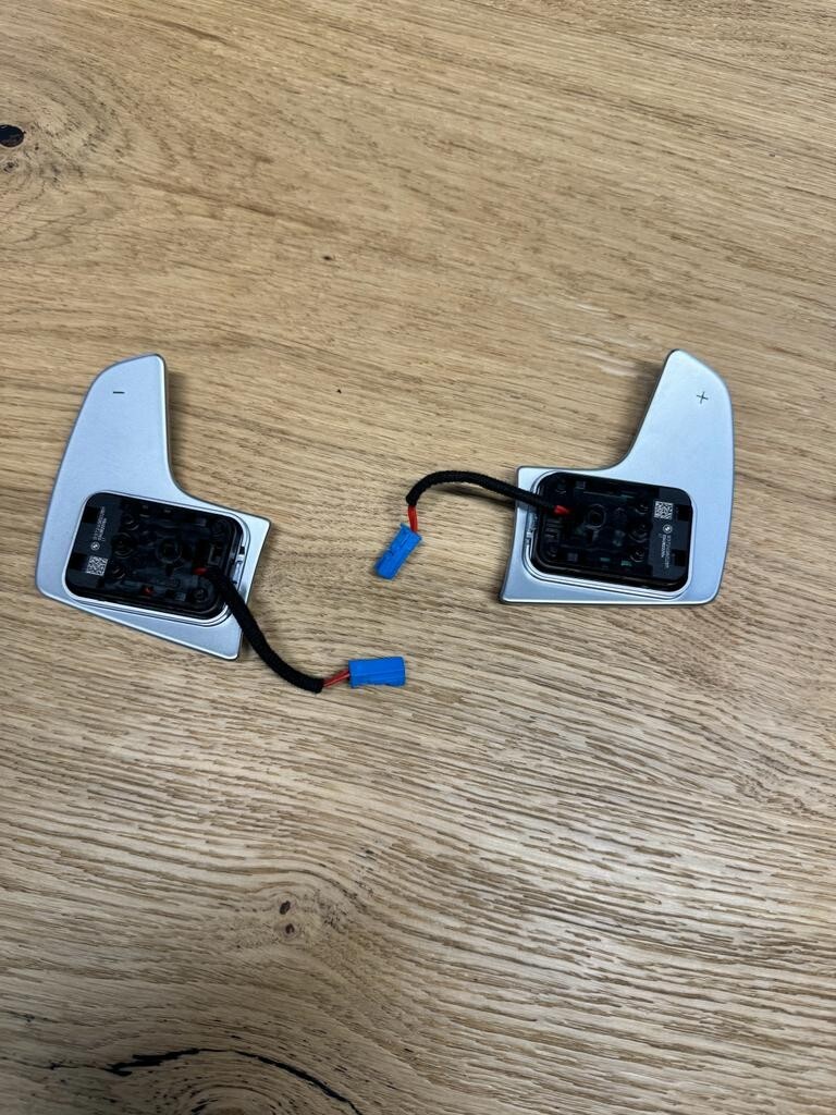 BMW SCHALT PADDLES LENKRAD 03426221104 PADDELNSCHALTUNG X5 G05 - SATZ L+R NEU - Obrázek 4