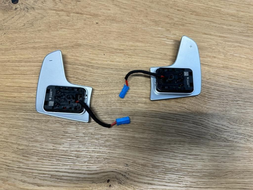 BMW SCHALT PADDLES LENKRAD 03426221104 PADDELNSCHALTUNG X5 G05 - SATZ L+R NEU