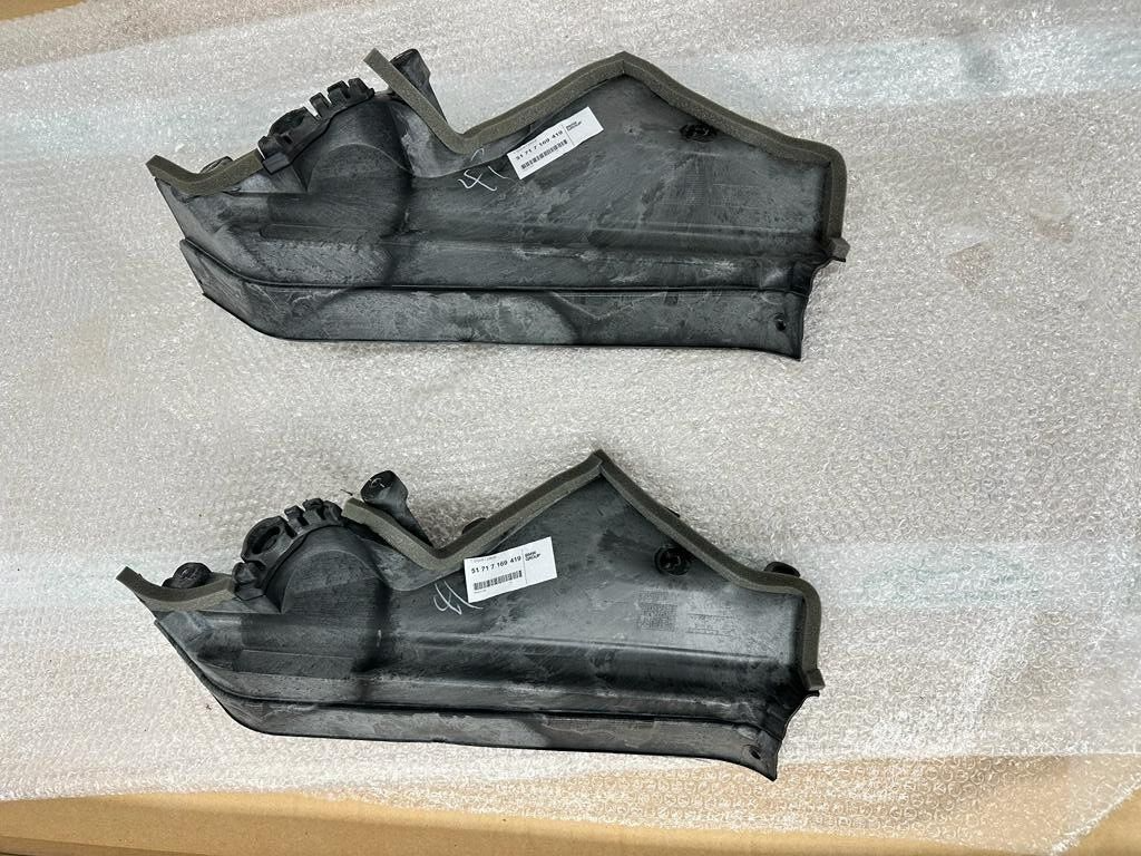 BMW X5 X6 E70 E71 E72 MOTORRAUM TRENNWAND OBEN LINKS VERKLEIDUNG 51717169419 NEU - Obrázek 12