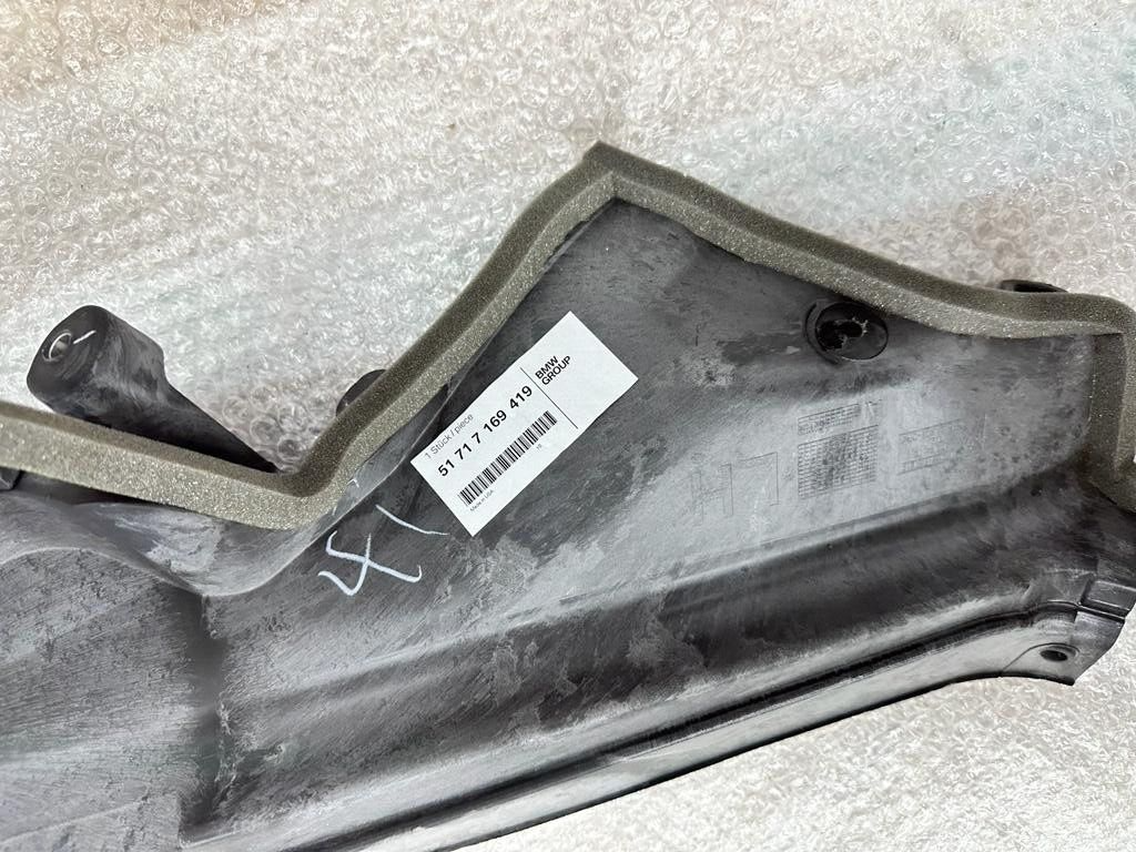 BMW X5 X6 E70 E71 E72 MOTORRAUM TRENNWAND OBEN LINKS VERKLEIDUNG 51717169419 NEU - Obrázek 3