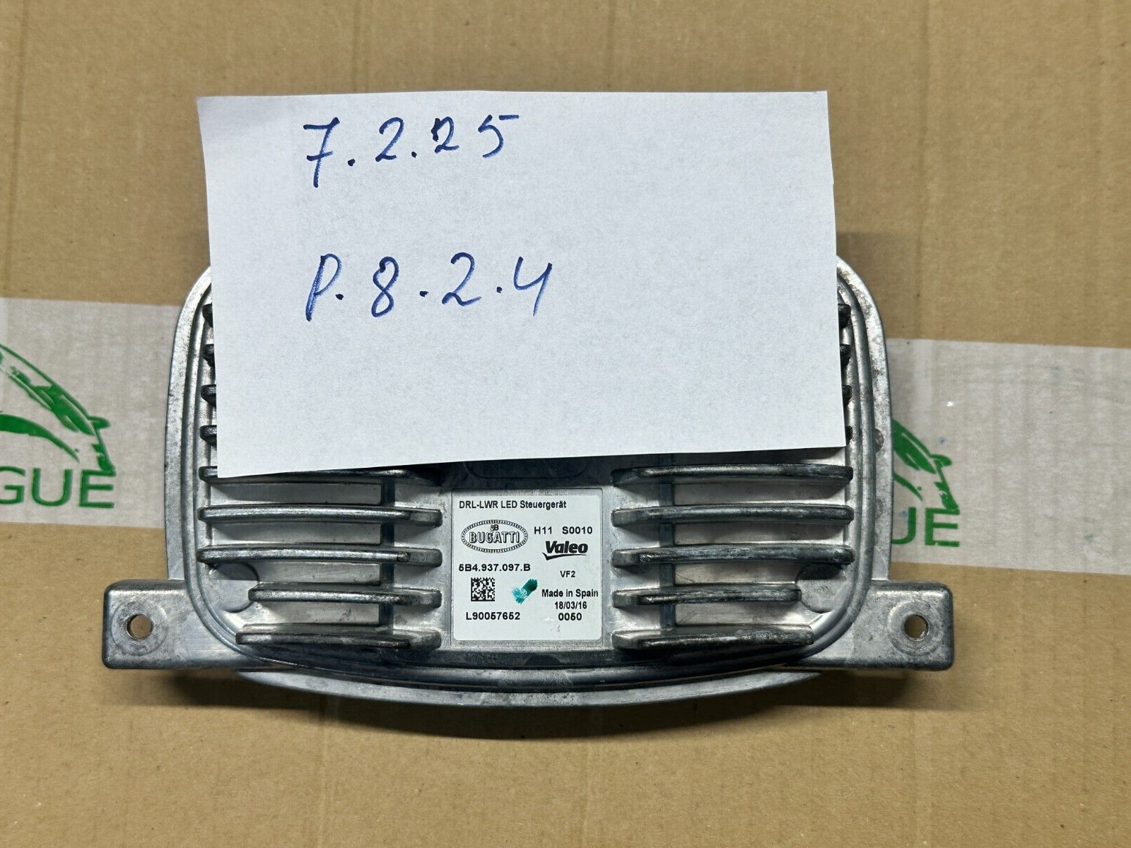 BUGATTI CHIRON SCHEINWERFER STEUERGERÄT 5B4937097B - L90057652 ORIGINAL - Obrázek 14