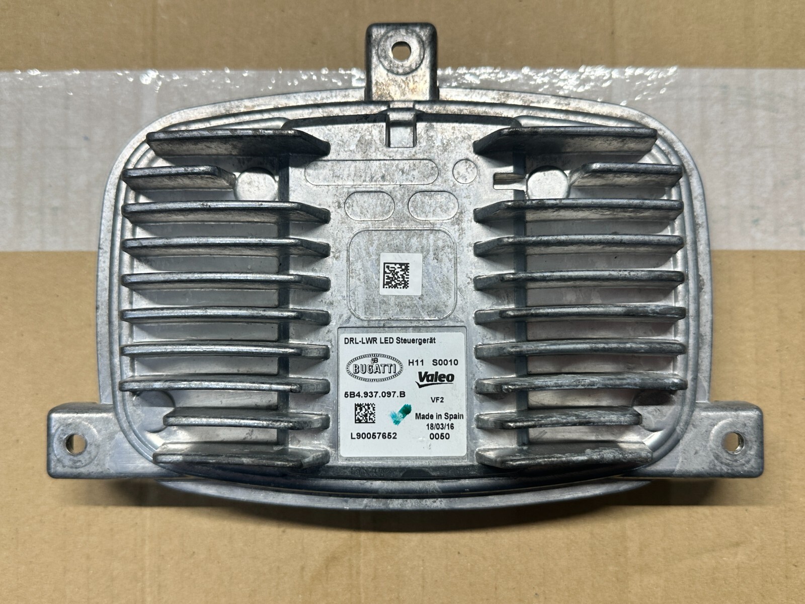 BUGATTI CHIRON SCHEINWERFER STEUERGERÄT 5B4937097B - L90057652 ORIGINAL