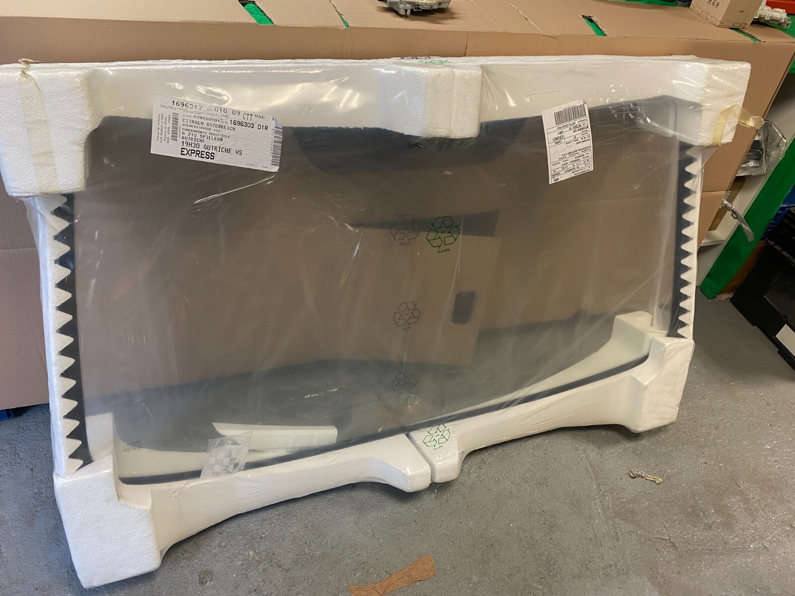 CITROEN BERLINGO WINDSCHUTZSCHEIBE FRONT SCHEIBE 8116 96 ORIGINAL NEU!!!! - Obrázek 3