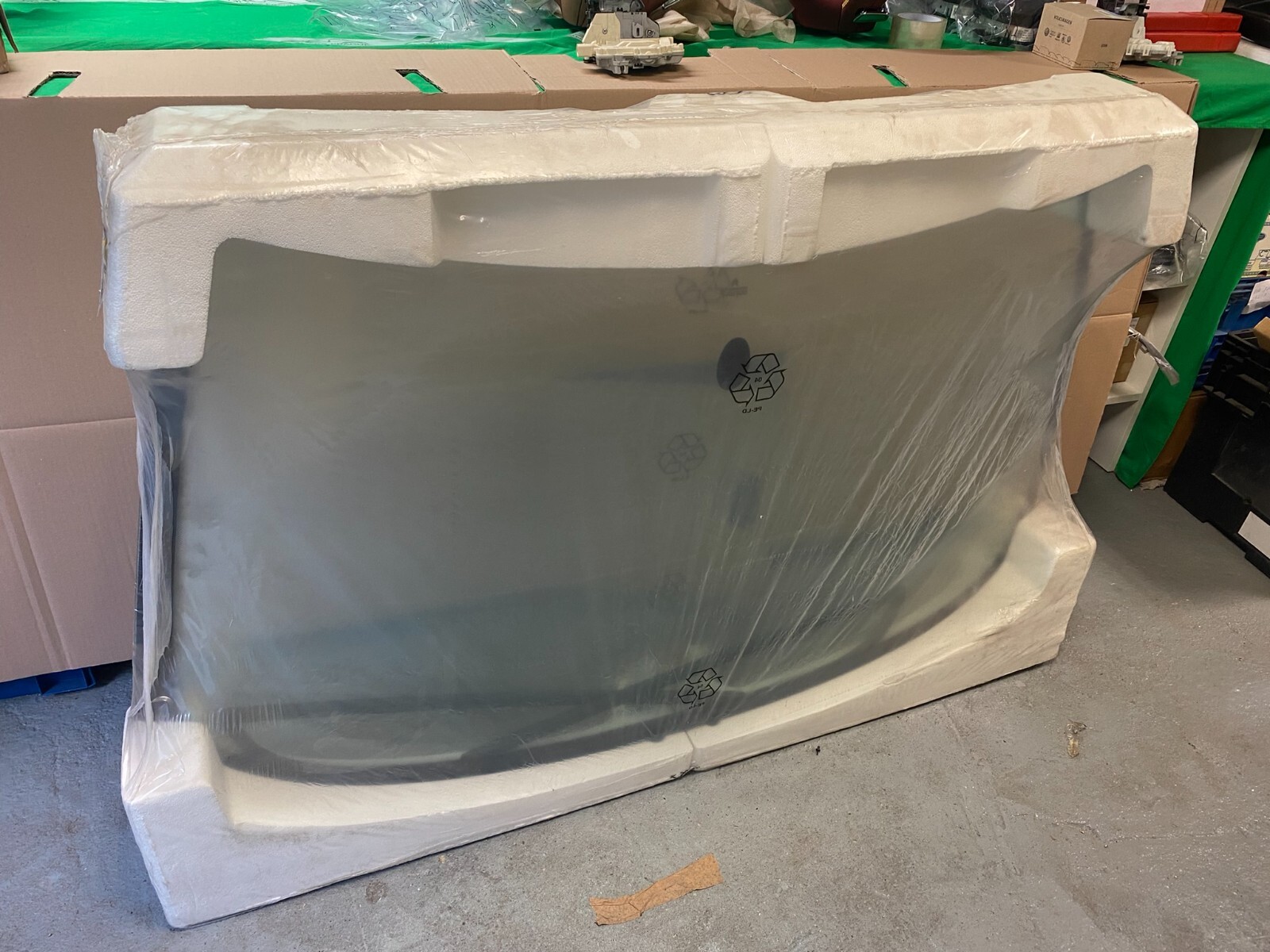 CITROEN XANTIA II WINDSCHUTZ SCHEIBE 8116 J9-EUROCODE 2720AGN1C,ORIG.CITROEN NEU