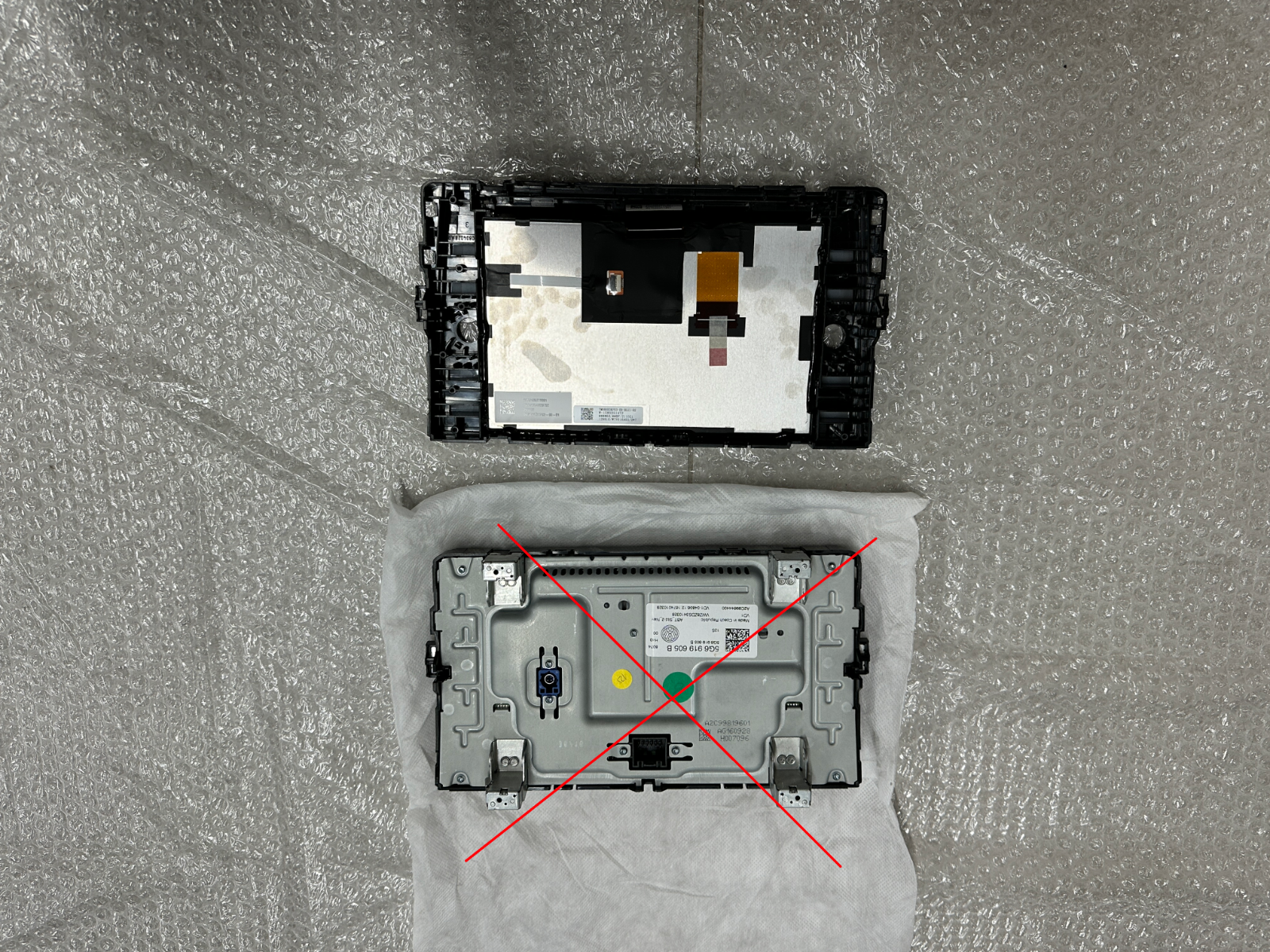 ERSATZDISPLAYS FÜR VW NAVIGATION ZU VW ERSATZTEIL FÜR VW ERSATZTEIL : 5G6919605B - Obrázek 15