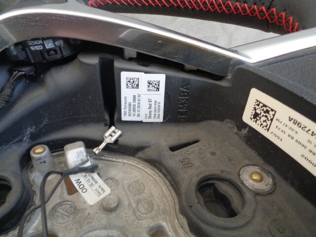 FORD FIESTA MULTIFUNKTIONAL SPORT LEDER LENKRAD G1BB3600BA FAST NEU d v Test Car - Obrázek 8