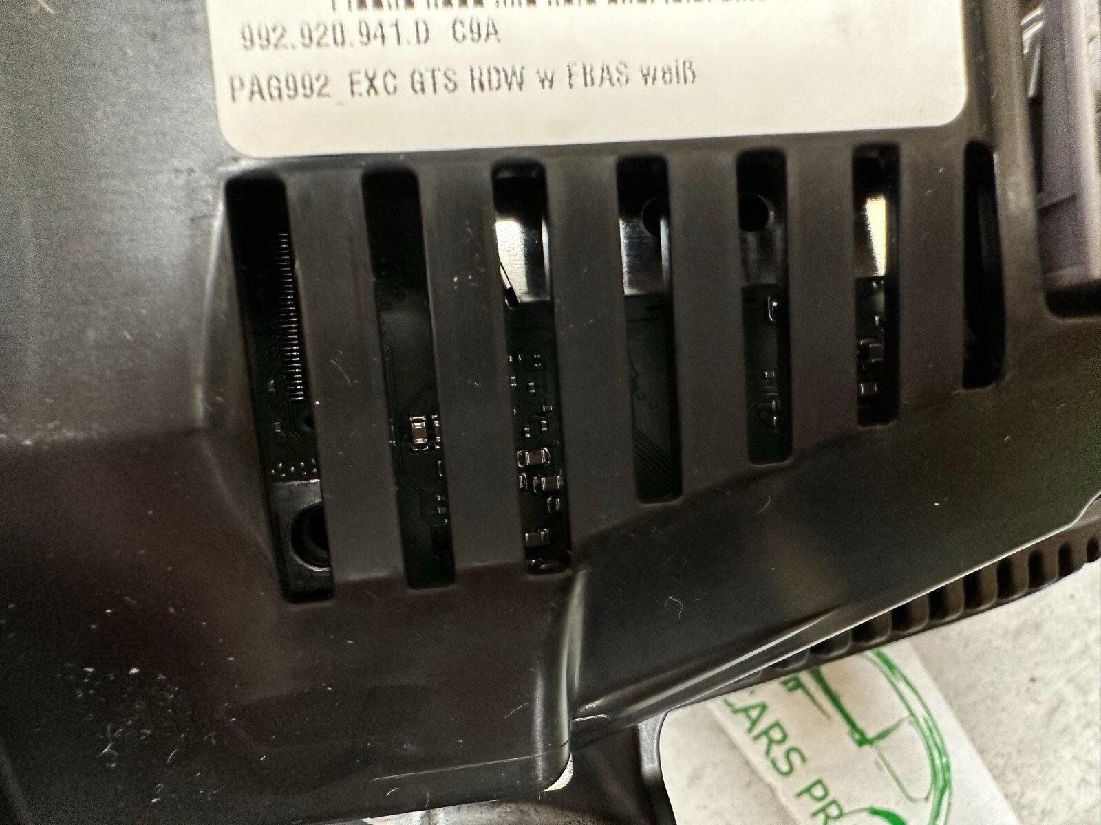 KOMBIINSTRUMENT VIRTUAL COCKPIT PORSCHE 992 GTS 992920941D WEISS NEU - 0 KM! - Obrázek 13