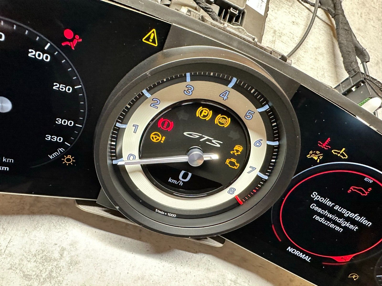 KOMBIINSTRUMENT VIRTUAL COCKPIT PORSCHE 992 GTS 992920941D WEISS NEU - 0 KM! - Obrázek 17