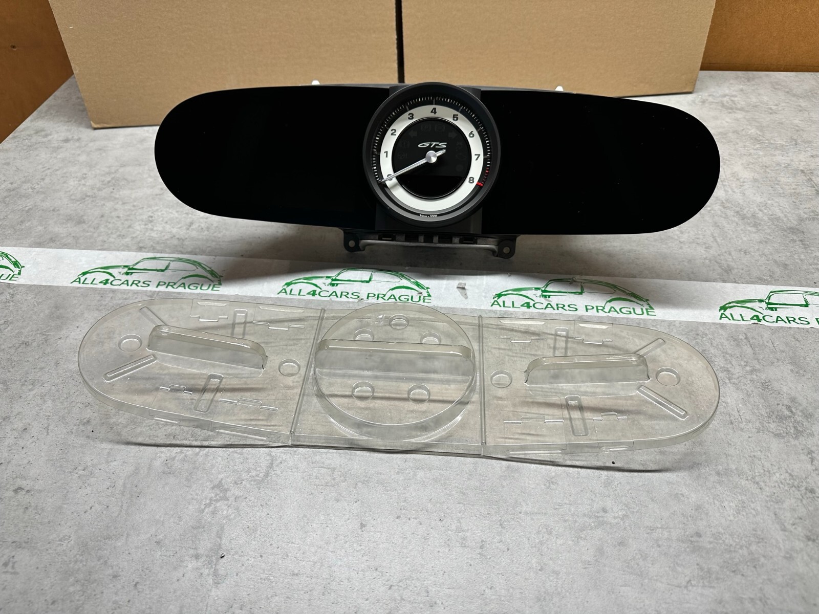 KOMBIINSTRUMENT VIRTUAL COCKPIT PORSCHE 992 GTS 992920941D WEISS NEU - 0 KM! - Obrázek 3