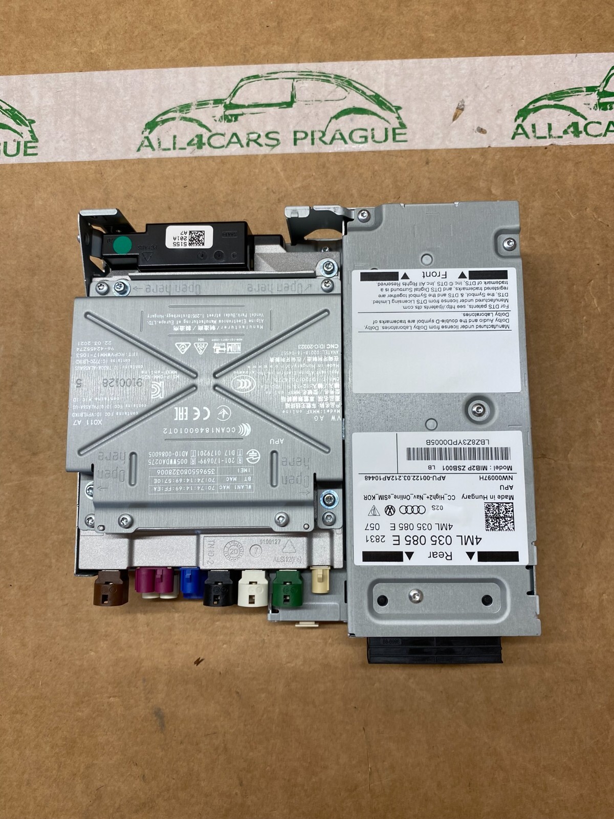 LAMBORGHINI URUS HIGH MULTIMEDIA SYSTEM MMI UNIT 4ML035085E ORIG.NEU!!! - Obrázek 9