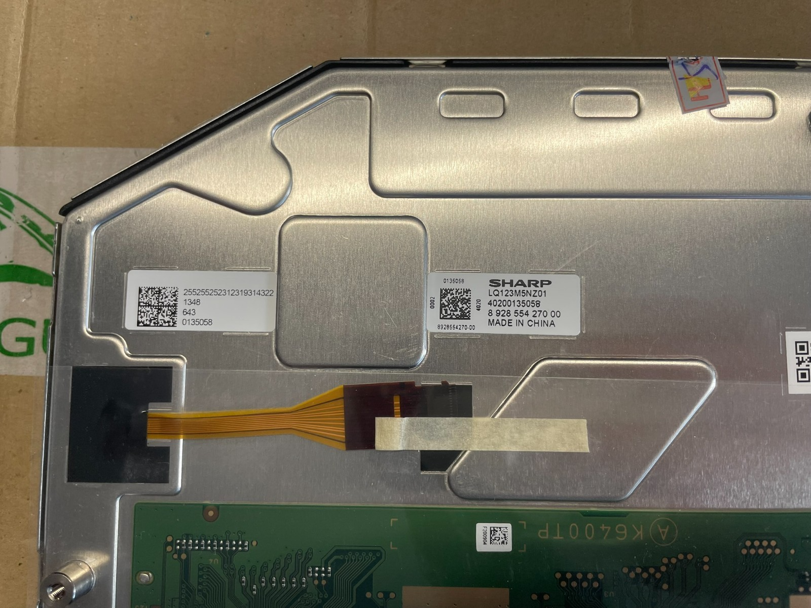 LCD DISPLAY FOR AUDI CLUSTER LQ123M5NZ01 A6 A8 Q8 Q7 Q5 Q3 12.3" Display New !!! - Obrázek 12