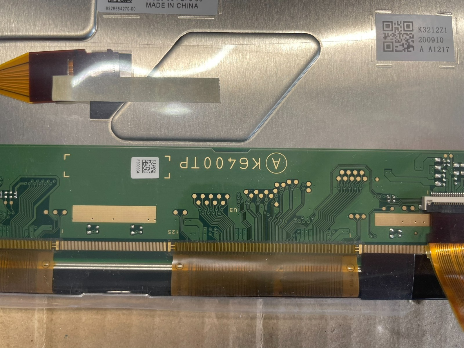 LCD DISPLAY FOR AUDI CLUSTER LQ123M5NZ01 A6 A8 Q8 Q7 Q5 Q3 12.3" Display New !!! - Obrázek 10