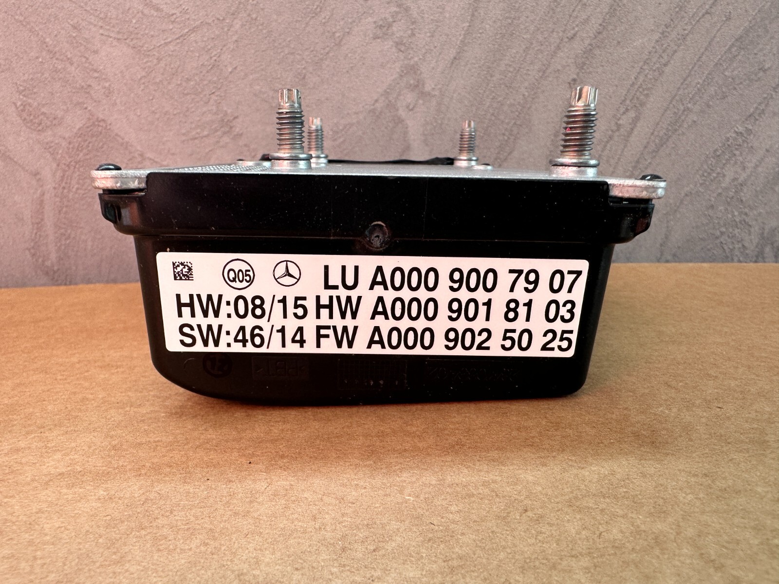 MERCEDES ACC RADARSENSOR A0009007907 W205 GLC W253 W217 S-KLASSE W222 ORIG.NEU!