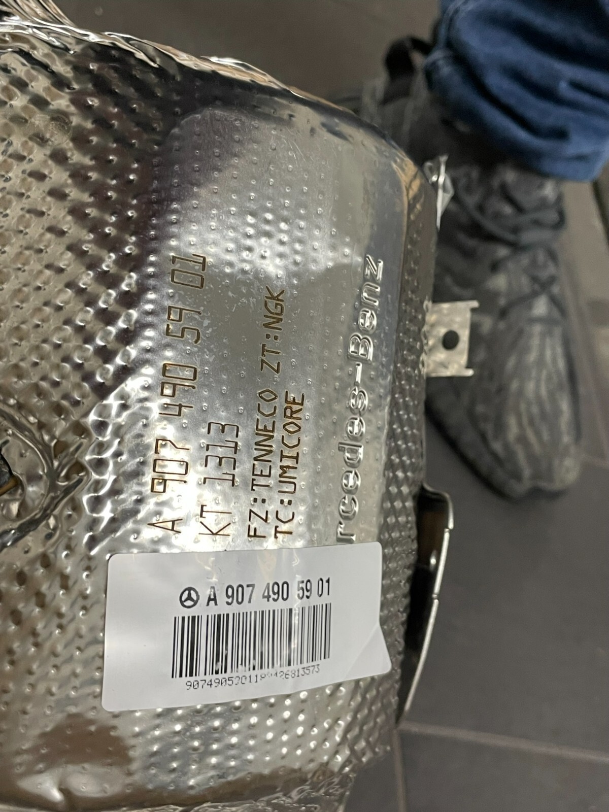 MERCEDES BENZ DPF PARTIKEL FILTER A9074906101 A9074906100 A9074905901 ORIG.NEU - Obrázek 14