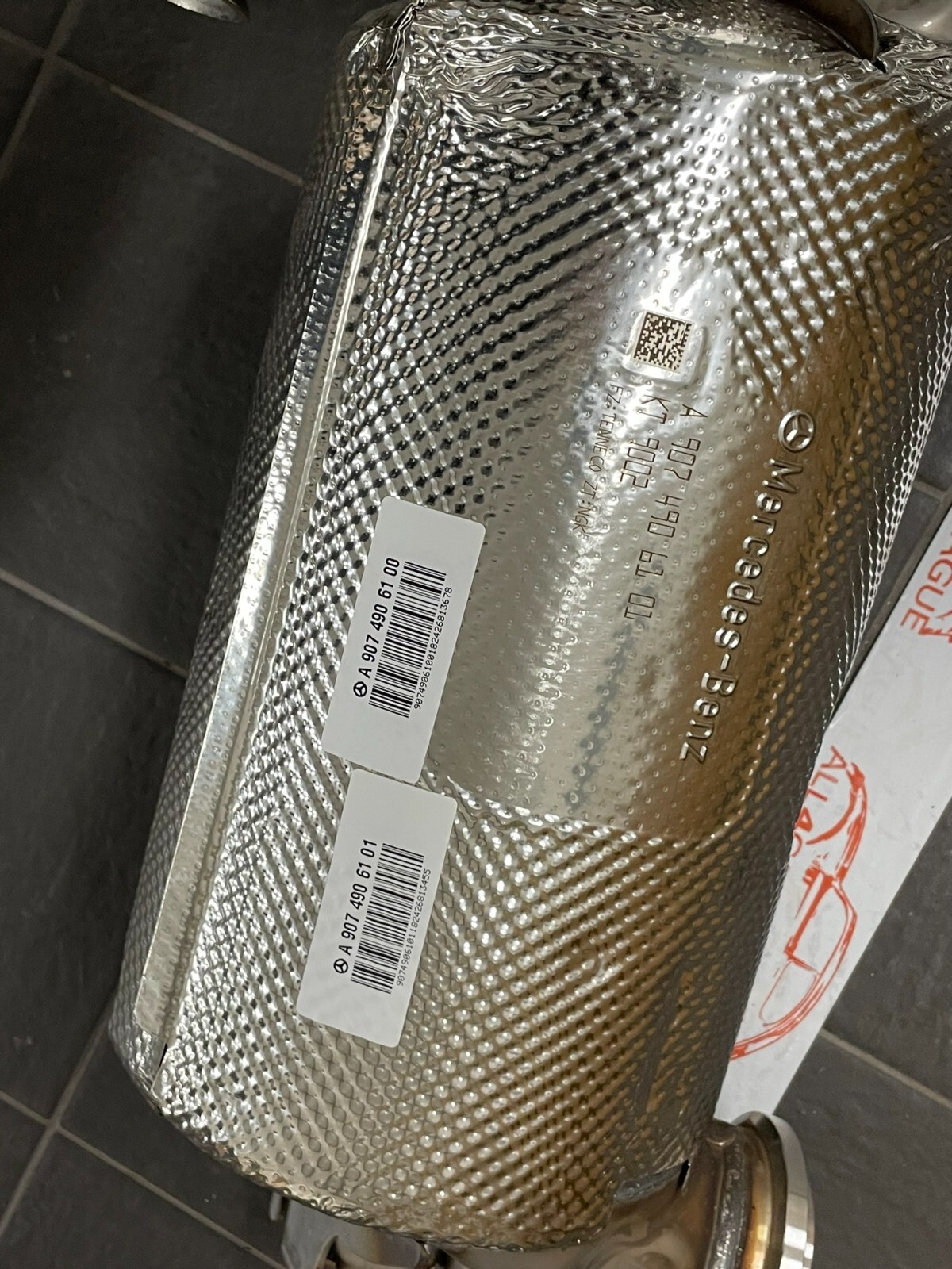 MERCEDES BENZ DPF PARTIKEL FILTER A9074906101 A9074906100 A9074905901 ORIG.NEU - Obrázek 15