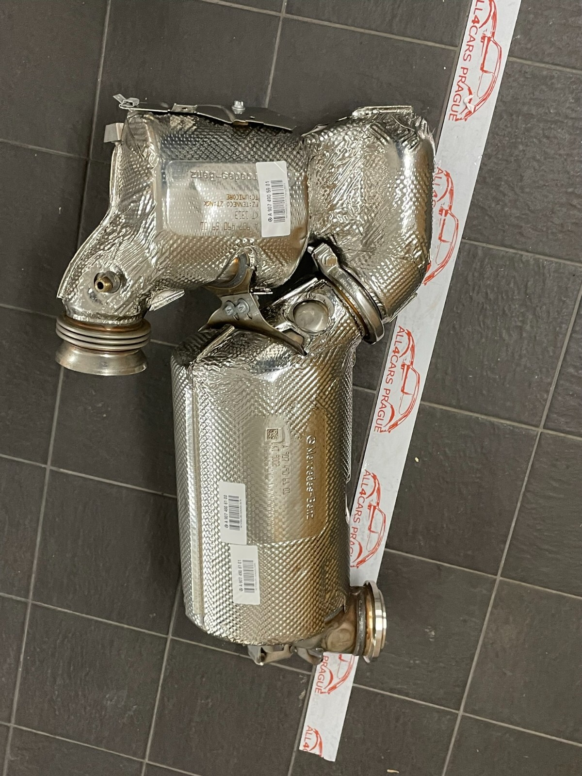 MERCEDES BENZ DPF PARTIKEL FILTER A9074906101 A9074906100 A9074905901 ORIG.NEU - Obrázek 17